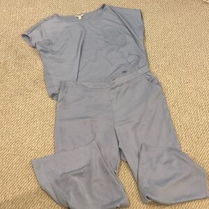 Women's Soft Blue Pajama Set